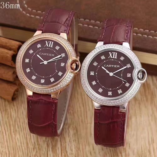 カルティエ時計正面デザイン